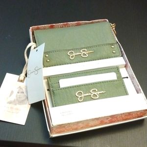 Wallet and card case set